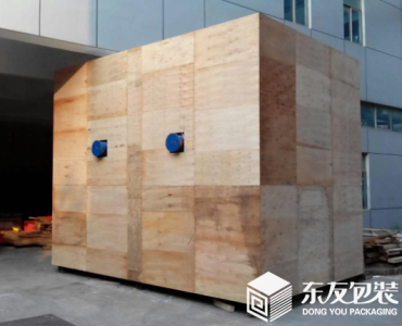鋼木包裝箱（木材為主，鋼材為輔）